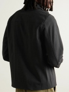 Aspesi - Shell-Trimmed Twill Shirt Jacket - Gray