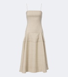 Jacquemus Paradiso wool-blend midi dress