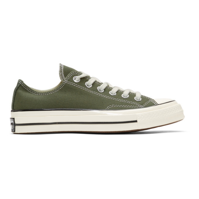Photo: Converse Green Chuck 70 Low Sneakers