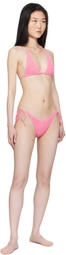 Bond-Eye Pink Sofie Triangle Bikini