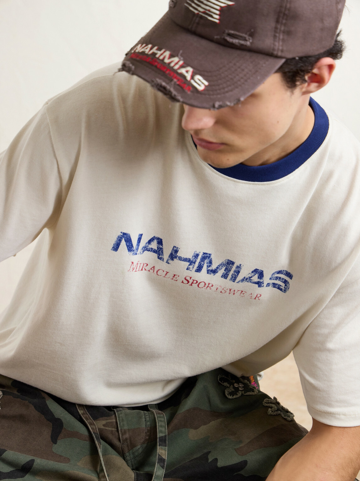 NAHMIAS - Miracle Sportwear Logo-Print Cotton-Jersey T-Shirt - White