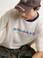 NAHMIAS - Miracle Sportwear Logo-Print Cotton-Jersey T-Shirt - White