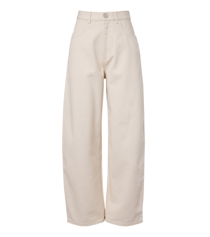 Photo: Róhe Berber barrel-leg jeans