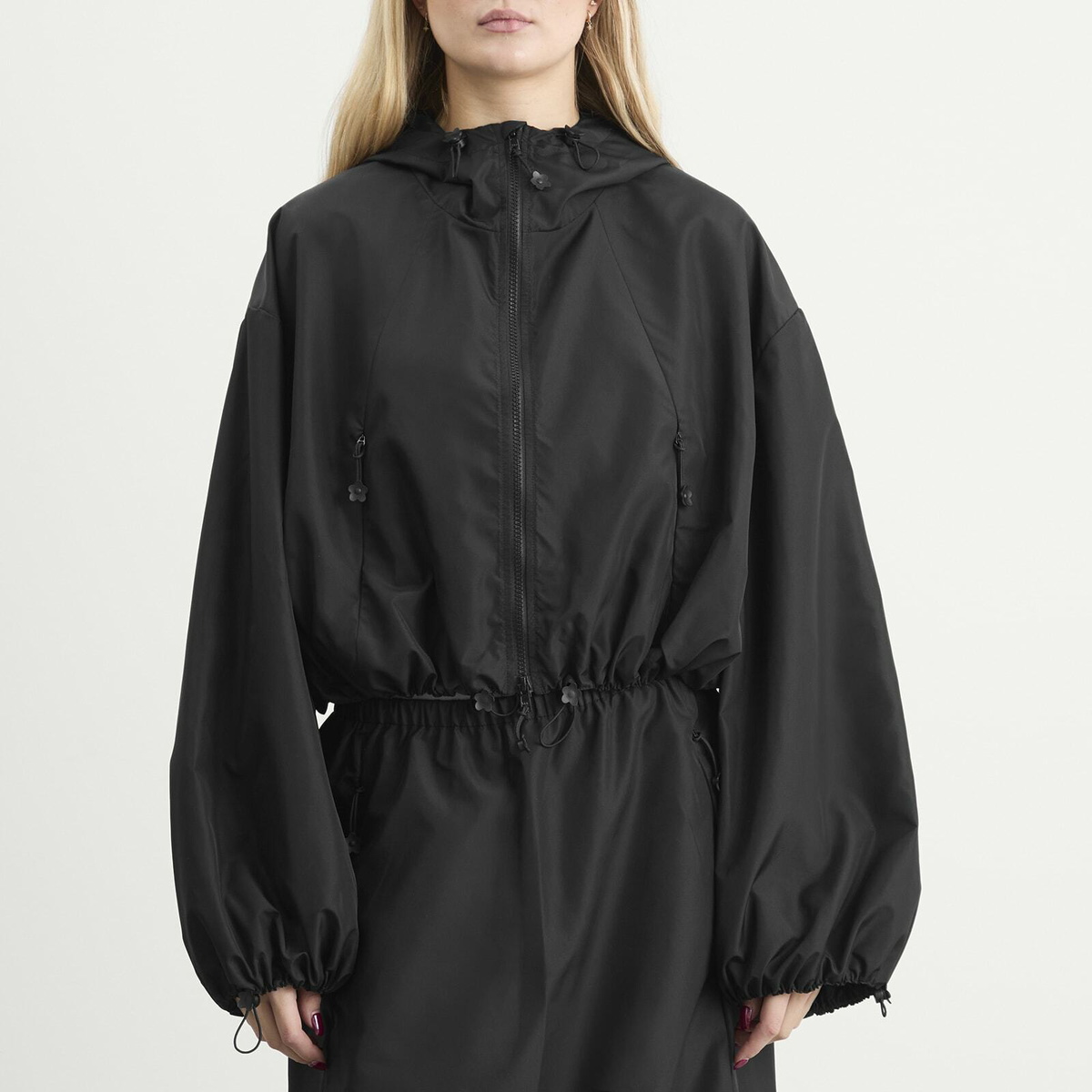 Cecilie Bahnsen Women's Aisha Blouson Jacket in Black