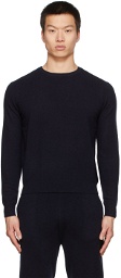 extreme cashmere Navy N°36 Be Classic Sweater