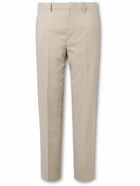 Club Monaco - Straight-Leg Linen-Blend Suit Trousers - Neutrals