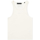 Fear of God ESSENTIALS Women's Essentials Tanktop in Cloud Dancer