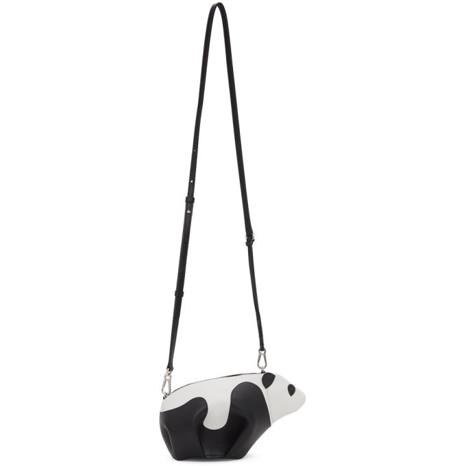Photo: Loewe Black and White Mini Panda Bag