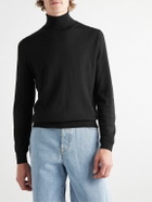 Canali - Slim-Fit Merino Wool Rollneck Sweater - Black