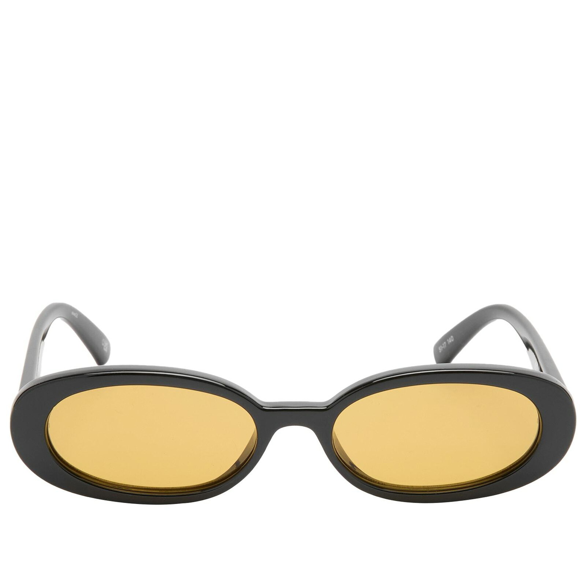 Le Specs Women's Outta Love Sunglasses in Black/Mustard Mono 