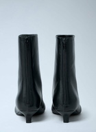 TOTEME Classic Day Leather Ankle Boots