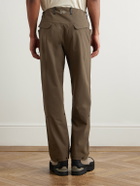 Portal - Traka Straight-Leg Recycled-Shell Trousers - Brown