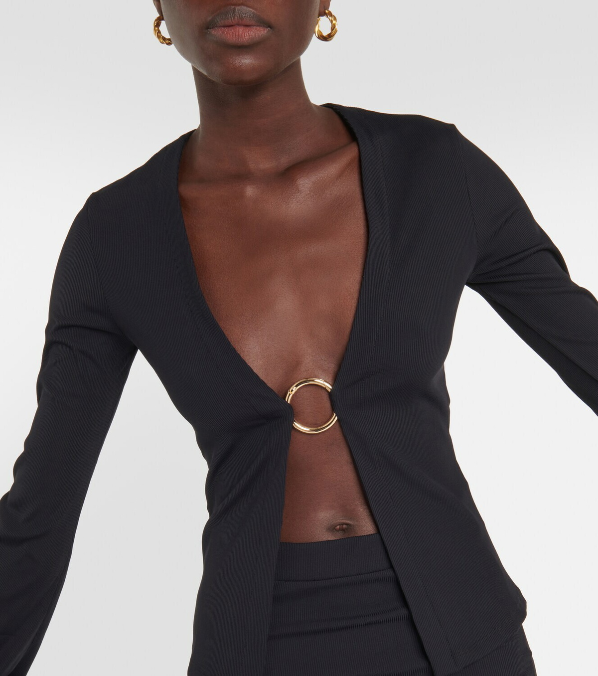 Louisa Ballou Cotton-blend cardigan