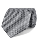 TOM FORD - 8cm Woven Silk and Linen-Blend Tie - Men - Gray