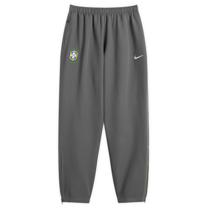 Photo: Nike Brazil Reissue Track Pant in Grey/Yellow/White