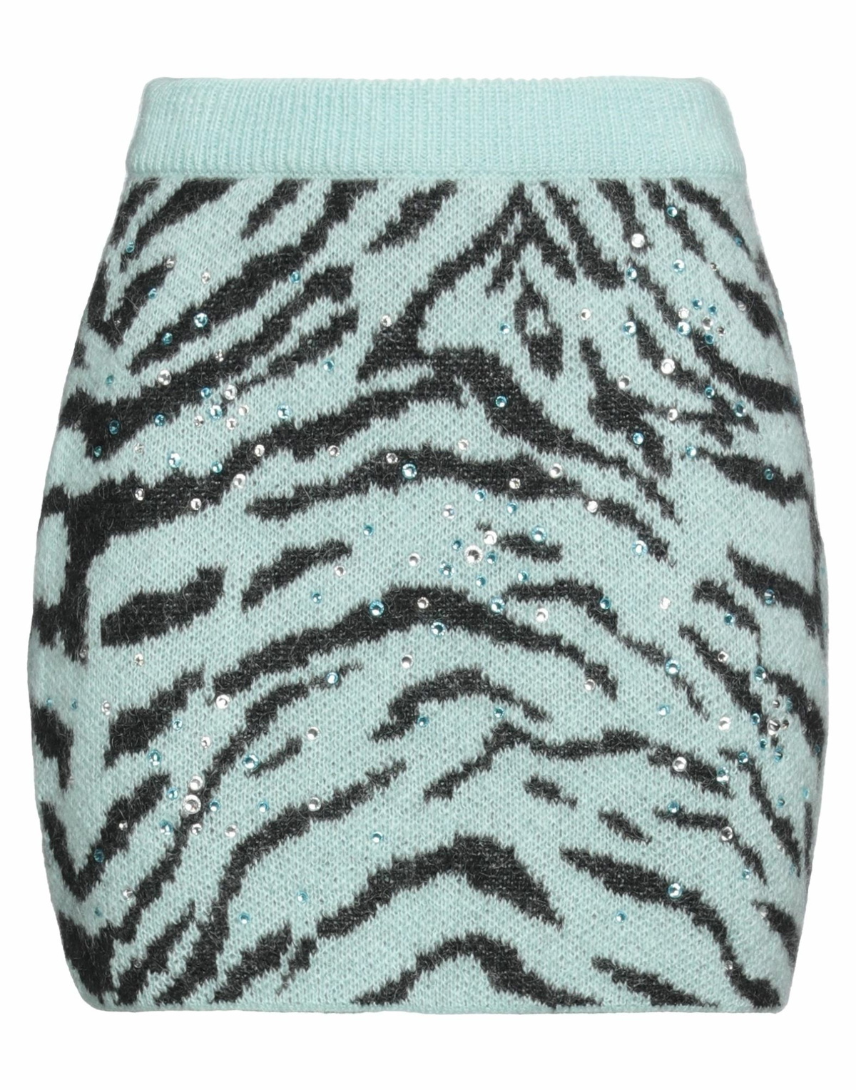 Alessandra Rich Womens Mini skirt Light in Green