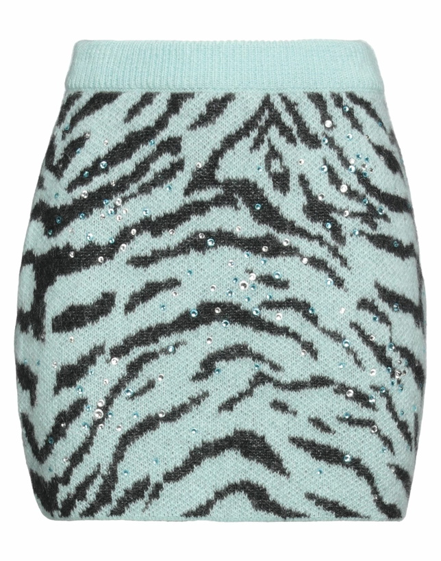 Photo: Alessandra Rich Womens Mini skirt Light in Green