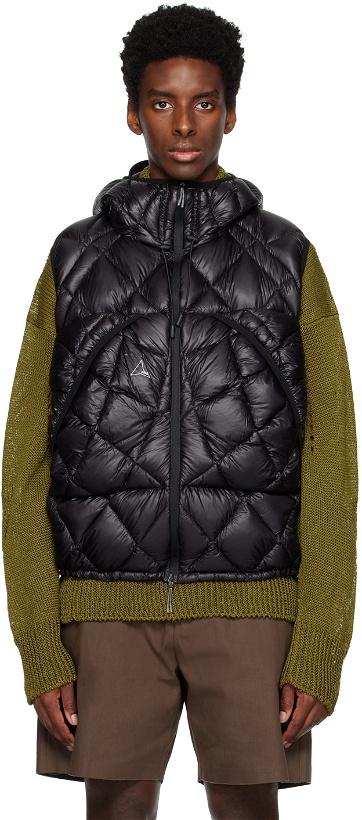 Photo: ROA Black Quilted Down Vest