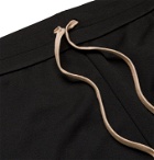 Rick Owens - Moncler Tapered Acetate Logo-Appliquéd Jersey Track Pants - Black