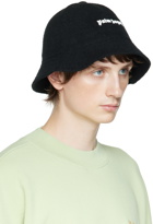 Palm Angels Black Bonded Hat