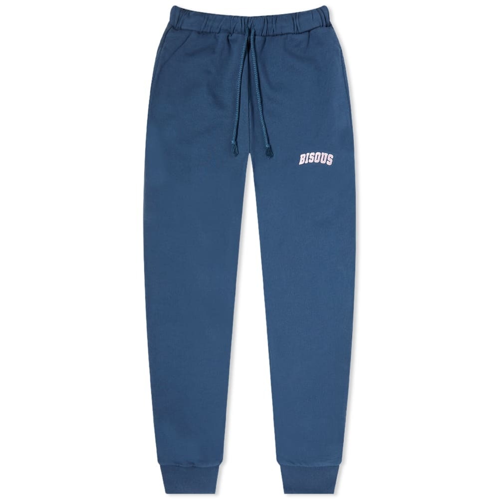 Photo: Bisous Skateboards Bisous Logo Sweat Pants in Navy