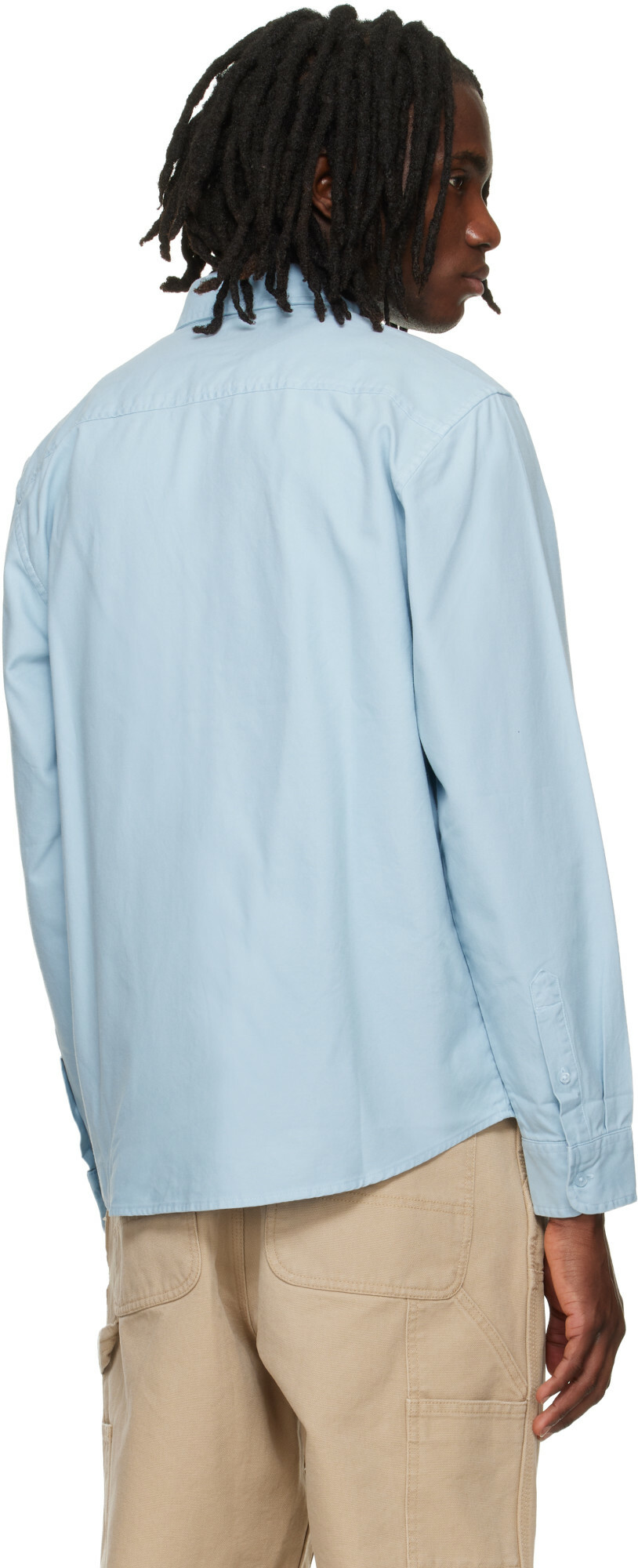 Carhartt Work In Progress Blue Bolton Shirt