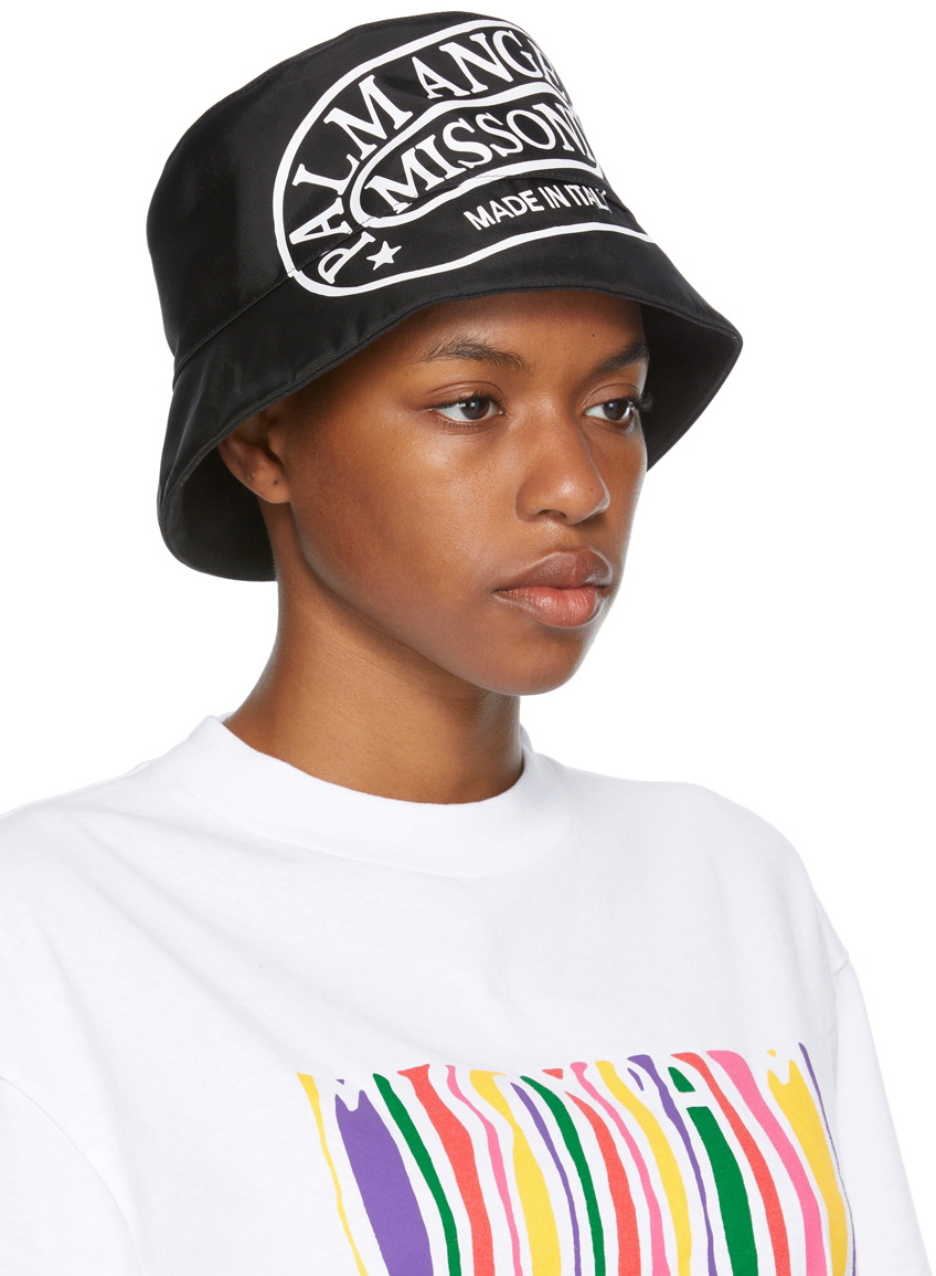 Palm Angels Black Missoni Edition Heritage Bucket Hat Palm Angels