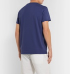 Frescobol Carioca - Printed Cotton-Jersey T-Shirt - Blue
