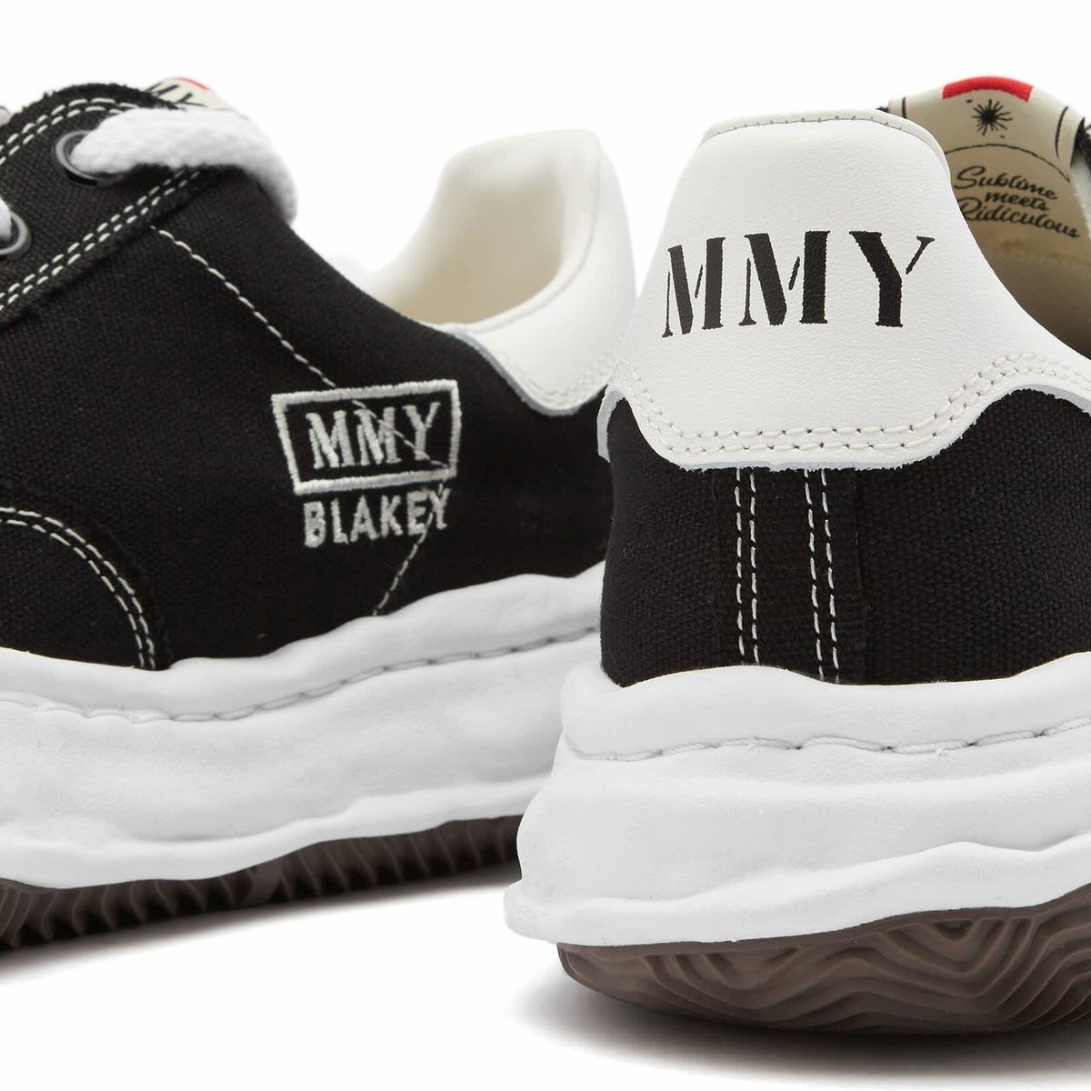 Maison MIHARA YASUHIRO Men's Blakey Low Original Sole Canvas