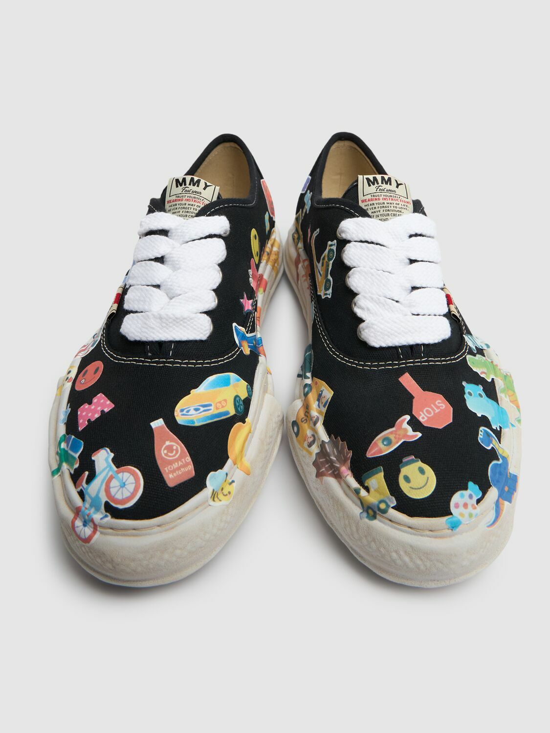 MIHARA YASUHIRO Baker Stickers Low Sneakers Maison MIHARA