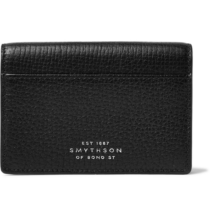 Photo: Smythson - Full-Grain Leather Bifold Cardholder - Black