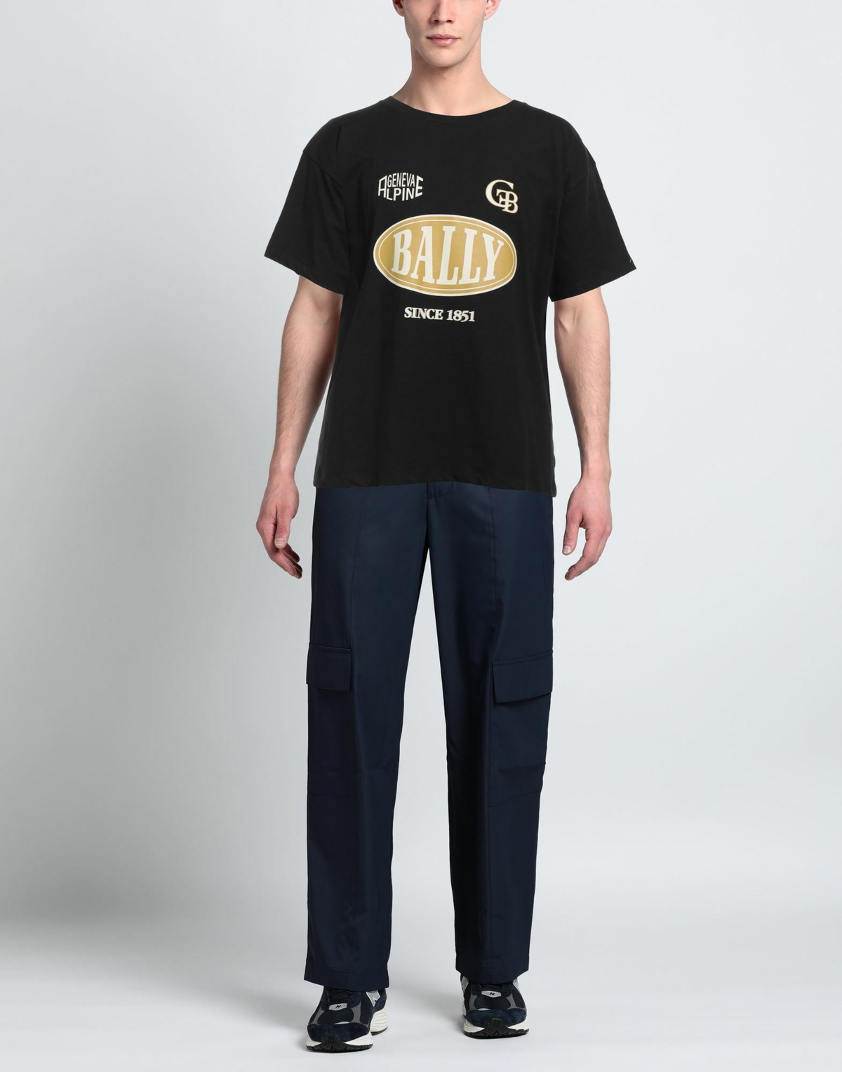 Bally Mens T-shirt in Black
