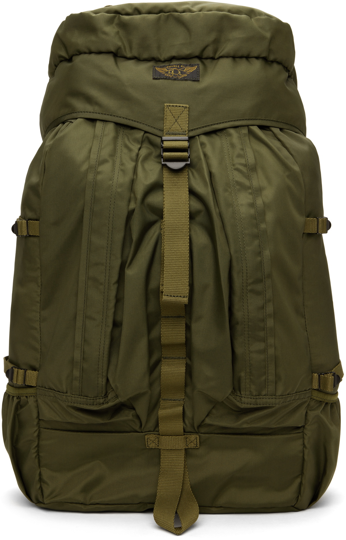 RRL - Falcon Leather-Trimmed Cotton-Canvas Backpack RRL