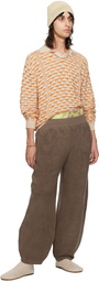 Isa Boulder SSENSE Exclusive Brown Sweatpants