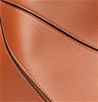 LOEWE - Puzzle Leather Messenger Bag - Brown