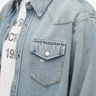 Acne Studios Men's Karty Denim Overshirt in Trafalgar