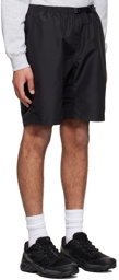 Gramicci Black Polyester Packable Shorts