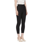 Alexander McQueen Black High-Waisted Trousers