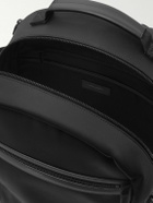 SAINT LAURENT - City Trekking Leather-Trimmed Shell Backpack