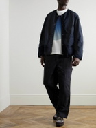 Blue Blue Japan - Padded Indigo-Dyed Cotton-Blend Shell Jacket - Blue