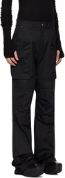 Rick Owens Black Cargobelas Cargo Pants