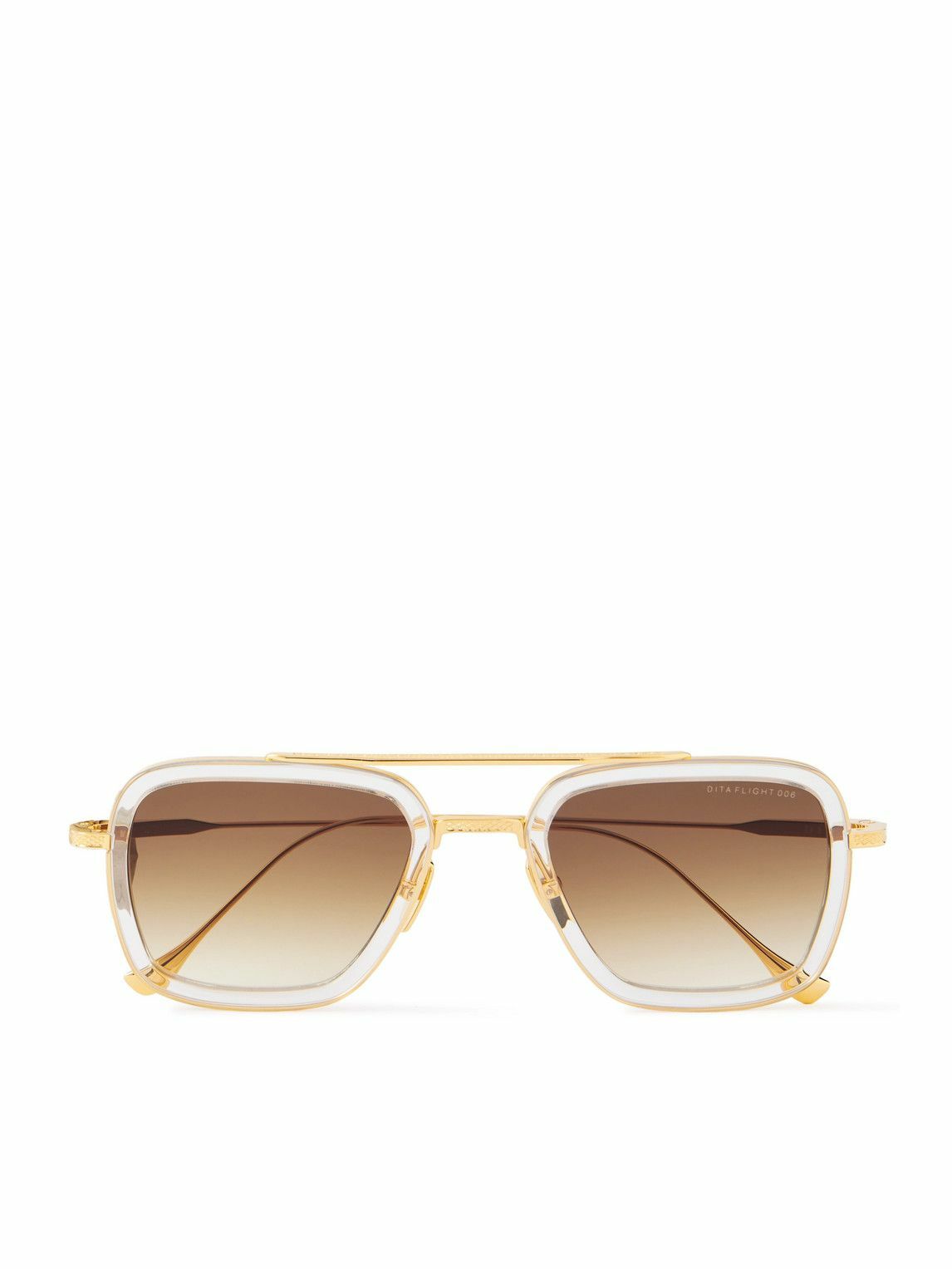 DITA IAMBIC ゴールド Dita Gold & Gunmetal Iambic Optical Glasses Dita