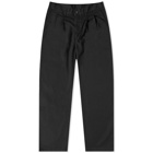 Uniform Bridge Men's Two Tuck Chino Pant in Black