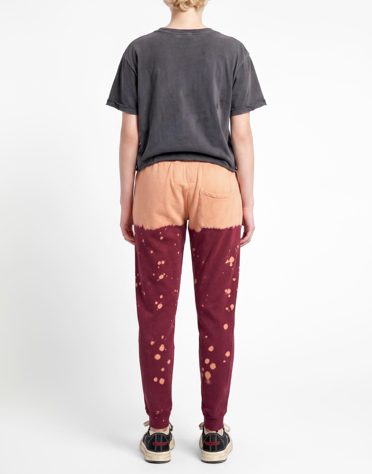 La Detresse Womens Pants Garnet