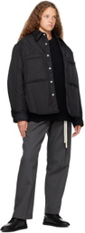 Song for the Mute Black Cocoon Jacket