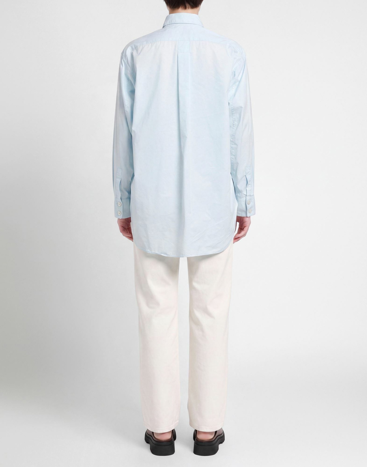 Moncler Womens Shirt Sky in Blue