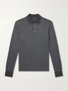 Zegna - Cotton Polo Shirt - Gray
