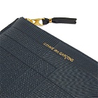 Comme des Garçons SA8100LS Intersection Wallet in Navy