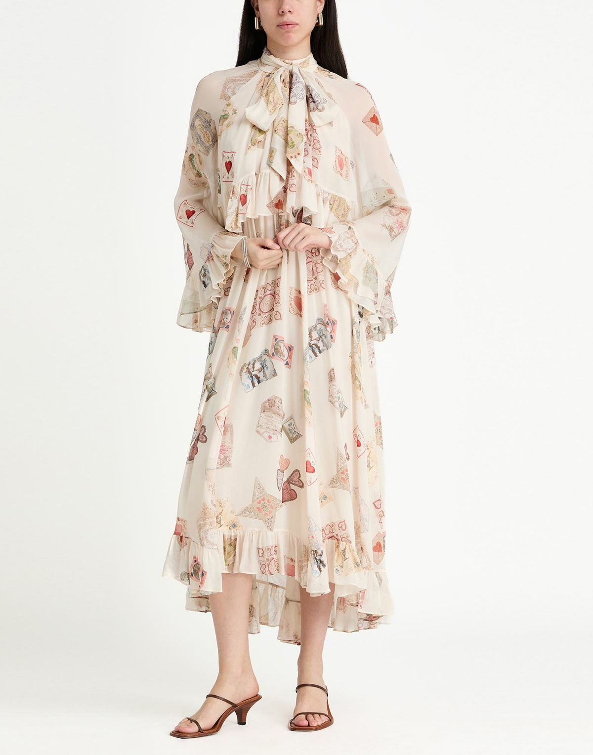 Zimmermann Womens Maxi dress in Beige