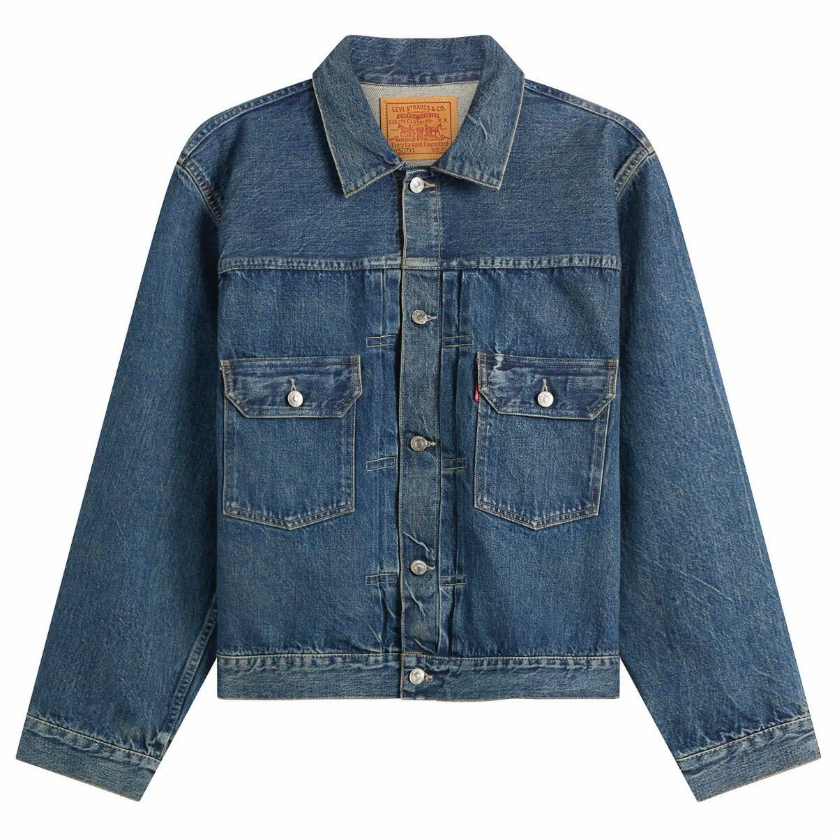 Levi's Men's LVC 1953 Type II Jacket in Flippen Levi's Red
